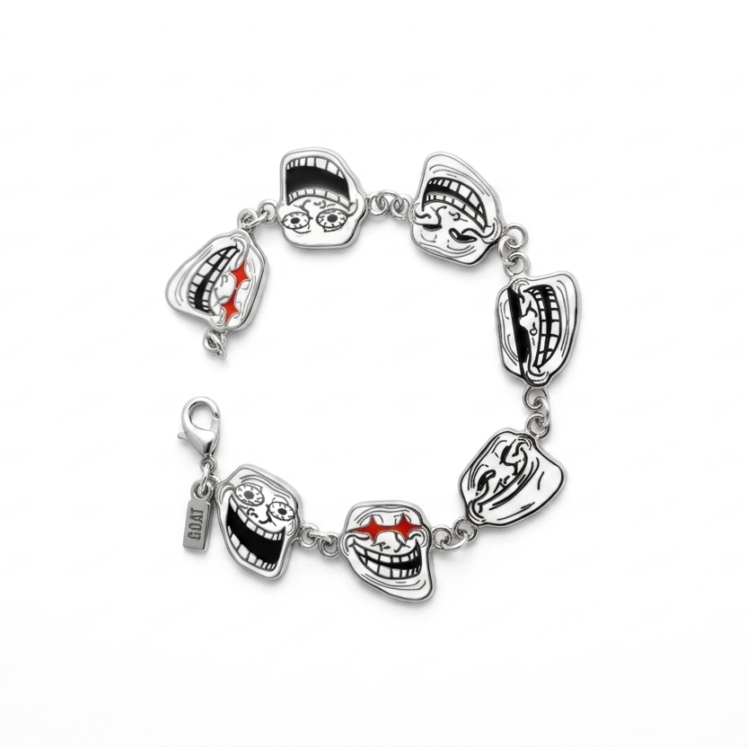 Troll Face Bracelet