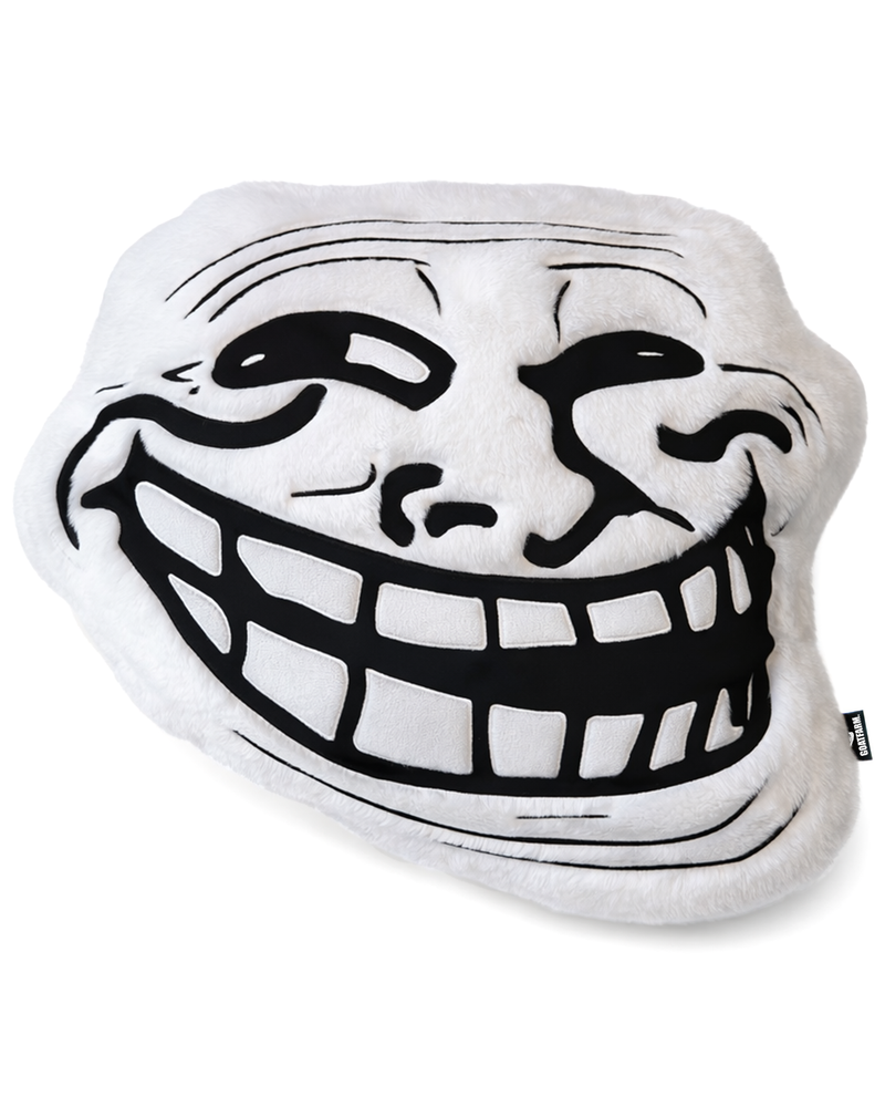 Troll Face Pillow