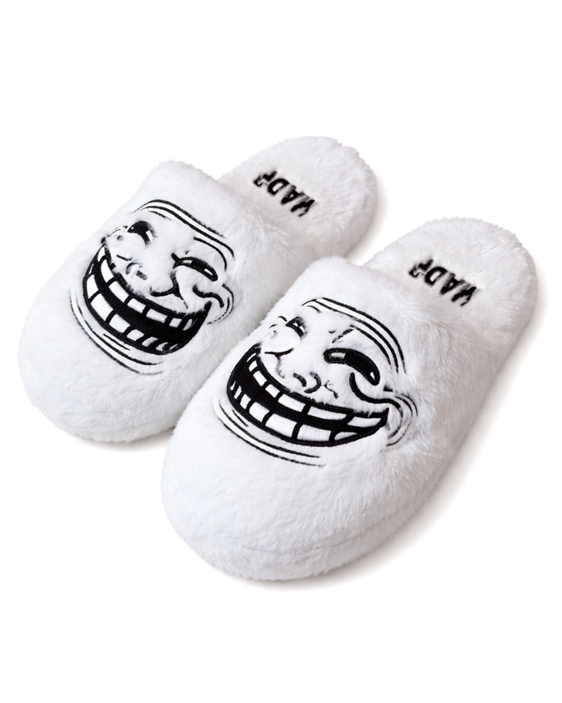 Troll Face Slippers